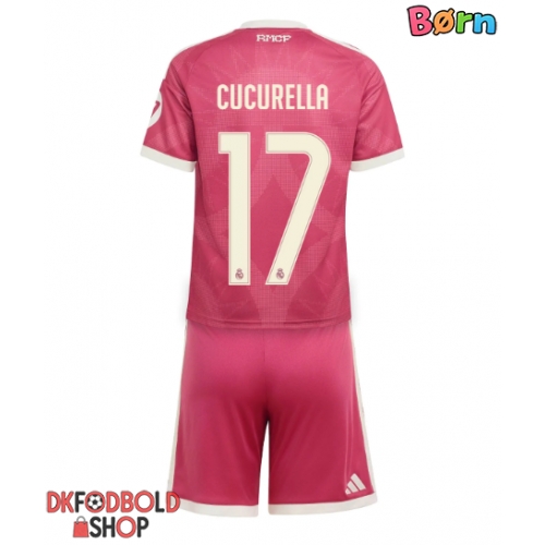 Real Madrid Marc Cucurella #17 Tredje trøje Børn 2026-27 Kort ærmer (+ korte bukser)